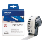 Brother ป้ายสติกเกอร์พิมพ์อักษรแบบต่อเนื่อง DK-22210 ขนาด 29 mm. *30.48 เมตร