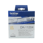 Brother ป้ายสติกเกอร์พิมพ์อักษร DK-11204 ขนาด 17 mm. * 54 mm. 400 ป้าย/ม้วน