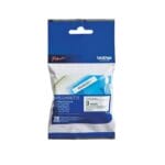 Brother เทปพิมพ์อักษร M-Tape M-K221 ขนาด 9 mm. พื้นสีขาว ตัวอักษรสีดำ