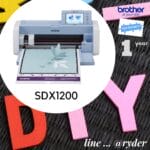 Brother SDX1200 เครื่องตัดสติกเกอร์ เครื่องตัดอเนกประสงค์ พร้อมระบบสแกนในตัว รับประกันศูนย์ 1 ปี
