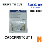 โปรแกรม PrintNCut (cadxprntcut1)สำหรับเครื่อง Brother SDX1200